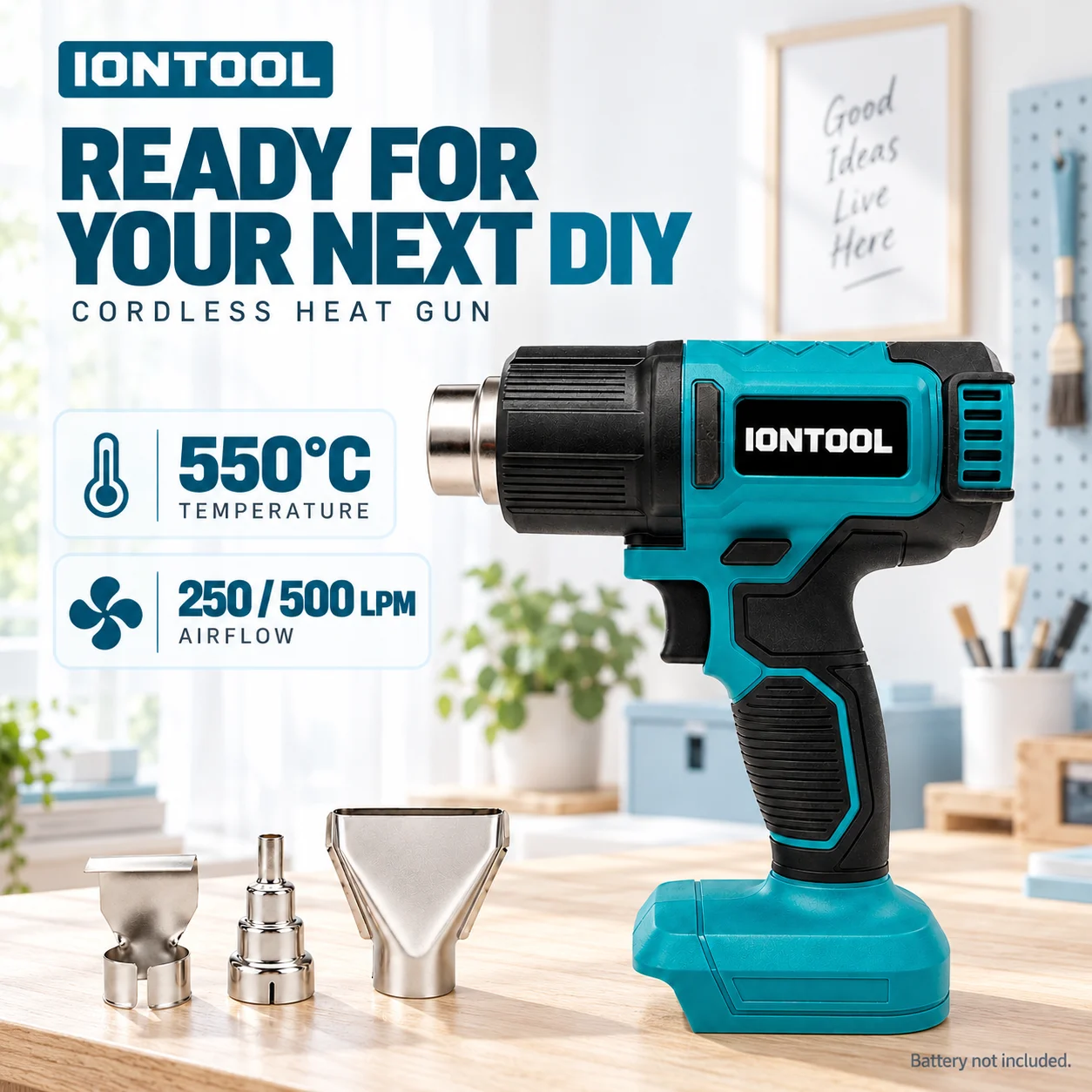 IONTOOL Durable Cordless Heat  - Cordless Heat Gun For Shrink Tubing review and price