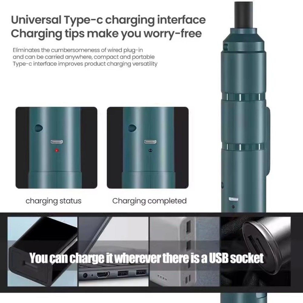 Multi-functional Cordless Elec - Electric Screwdriver Rechargeable Usb review and price