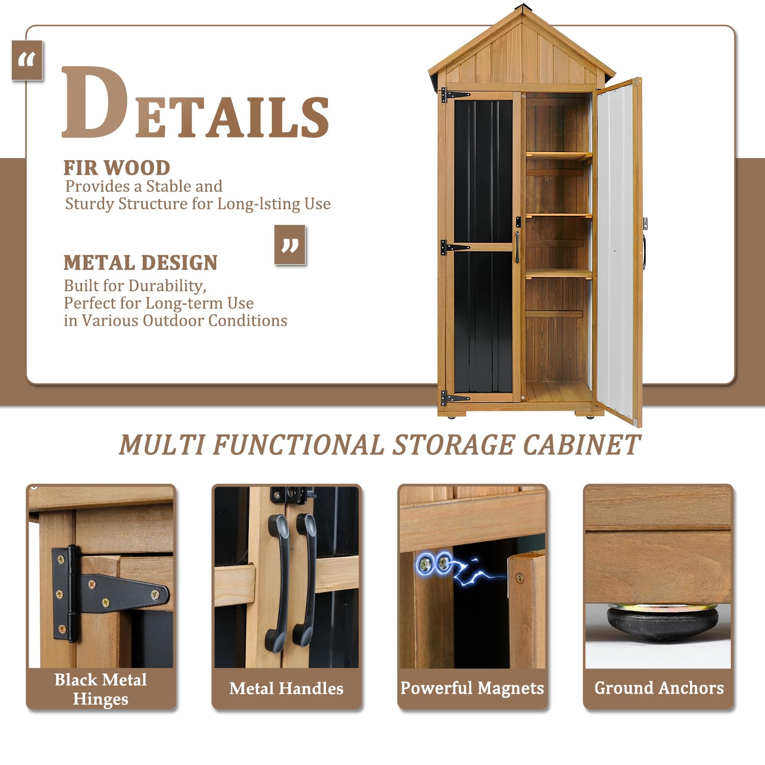 Outdoor Storage Cabinet Waterp - Garden Tools review and price