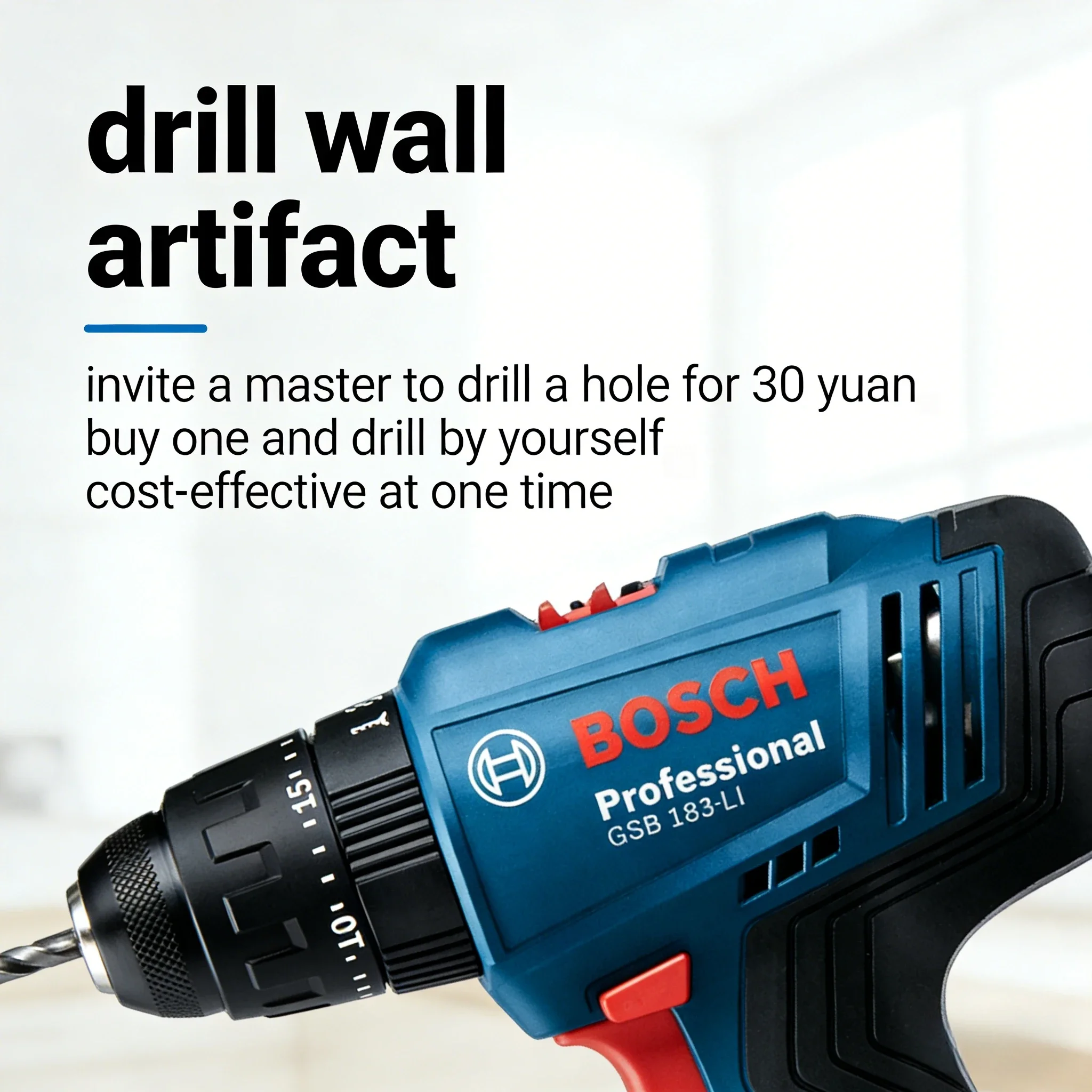 Bosch GSB183-LI 18V Cordless I - Brushless Cordless Electric Drill 18V review and price