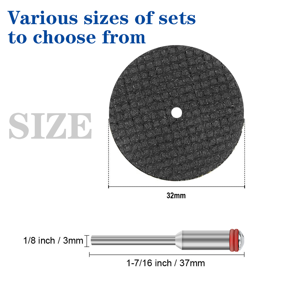 XCAN 32mm Abrasive Cutting Dis - Cordless Rotary Tool Kit Accessories review and price