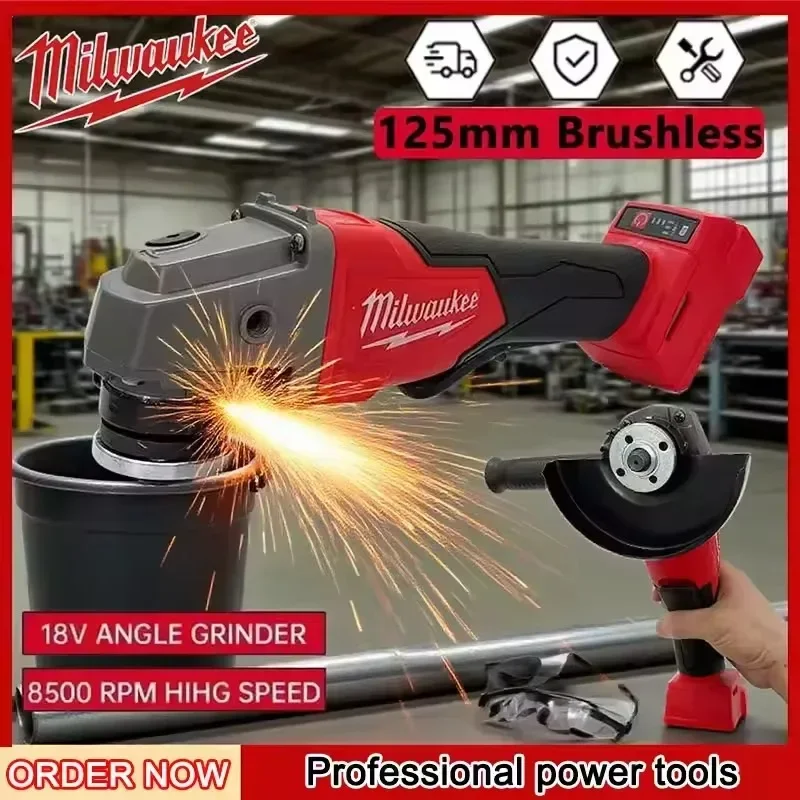 New Original Genuine Milwaukee - Brushless Angle Grinder Battery Powered review and price