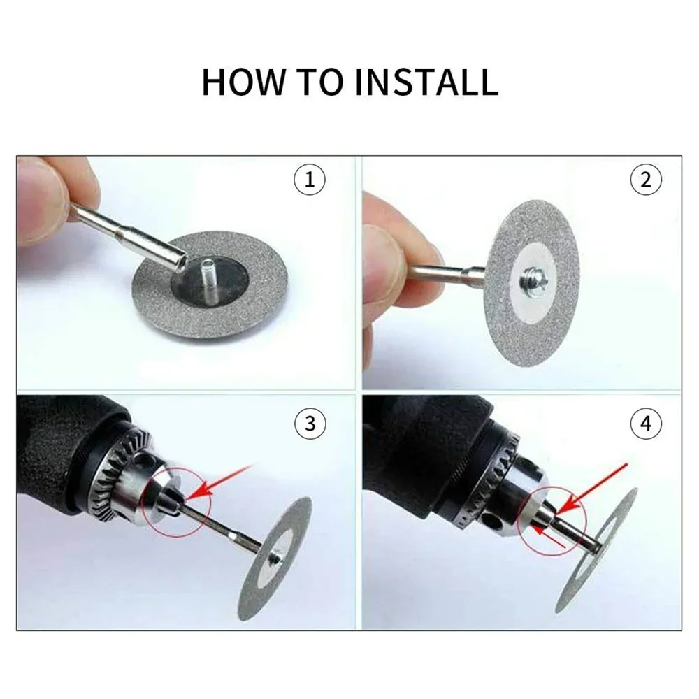 20mm Mini Diamond Cutting Disc - Cordless Rotary Tool Kit Accessories review and price